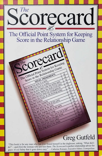 The Scorecard Book - Paperback Signed