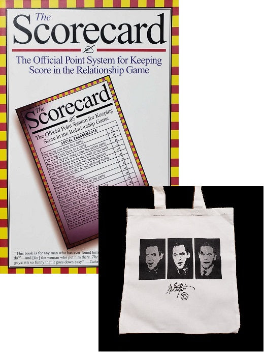 SCORECARD Paperback Signed comes with a Free Tote